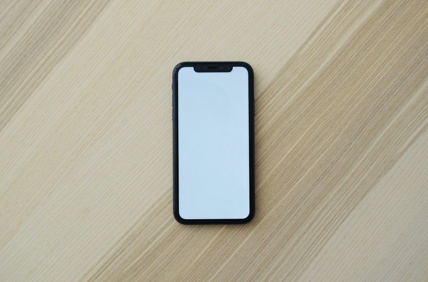 A person using a mobile app on a smartphone